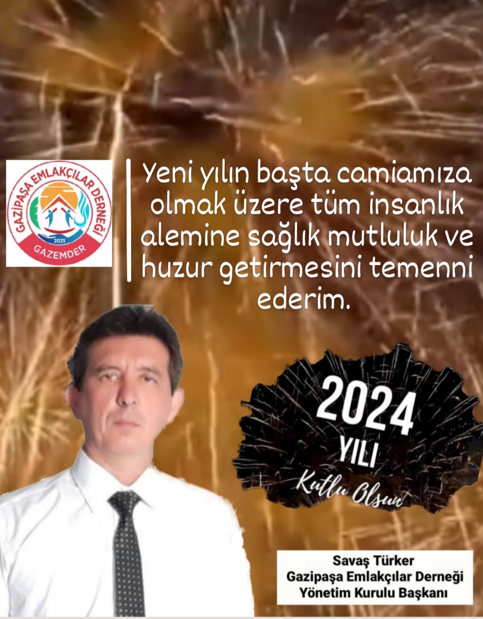 Yeni yılınız kutlu olsun...
