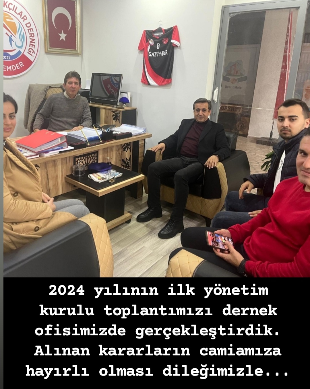 Yeni yılın ilk yönetim kurulu toplantımızı gerçekleştirdik. 