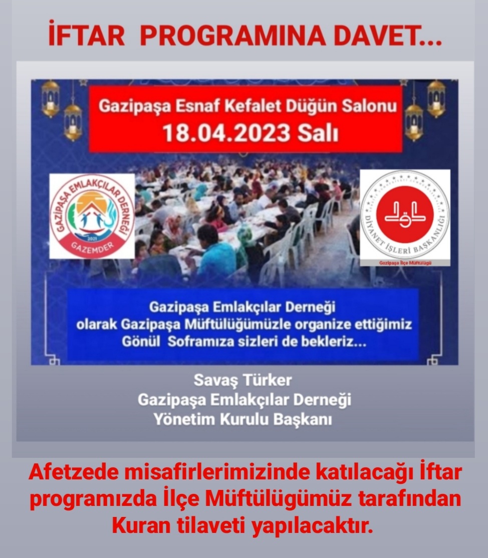 iftar programı